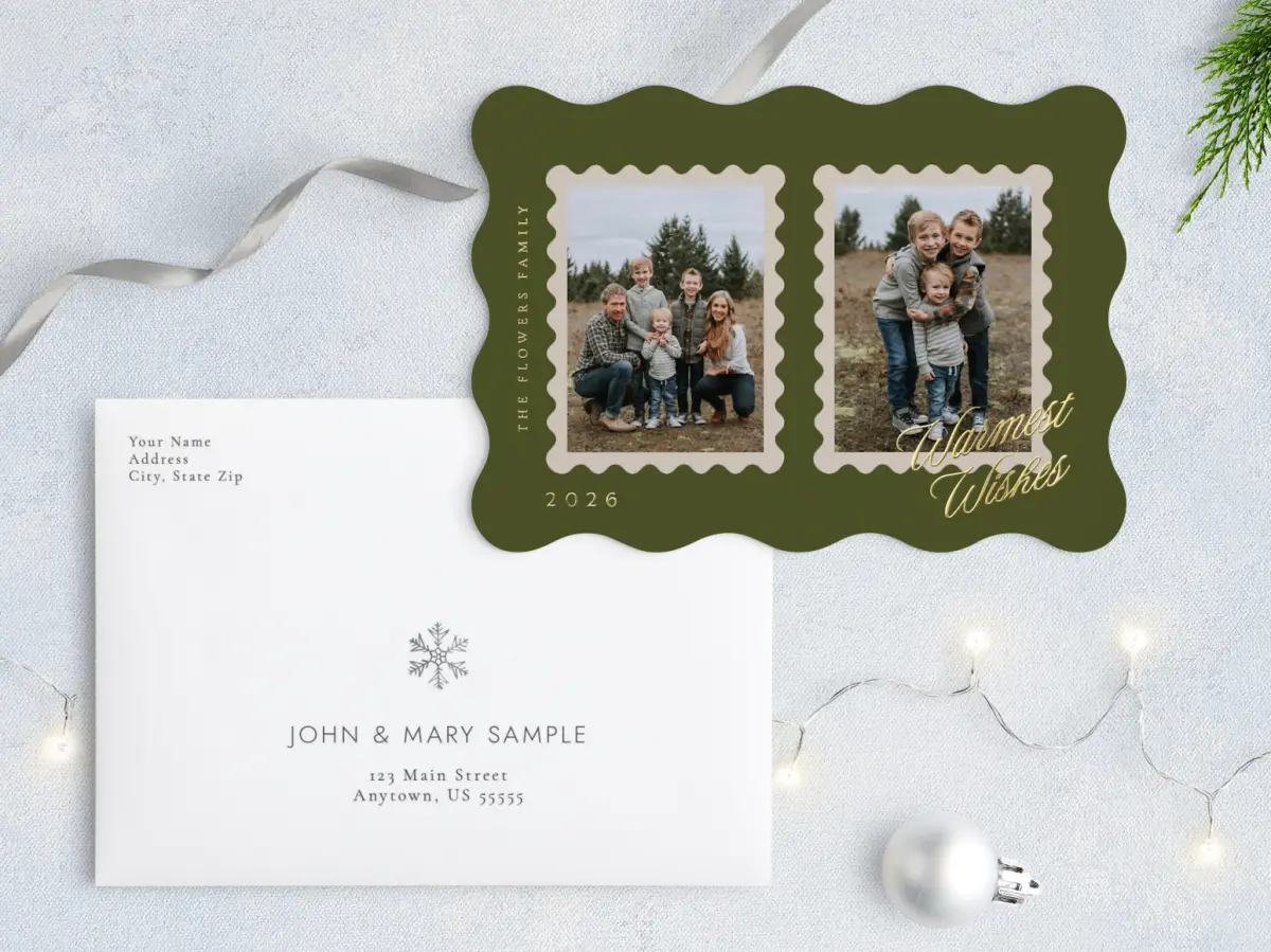 Front with Envelope Design