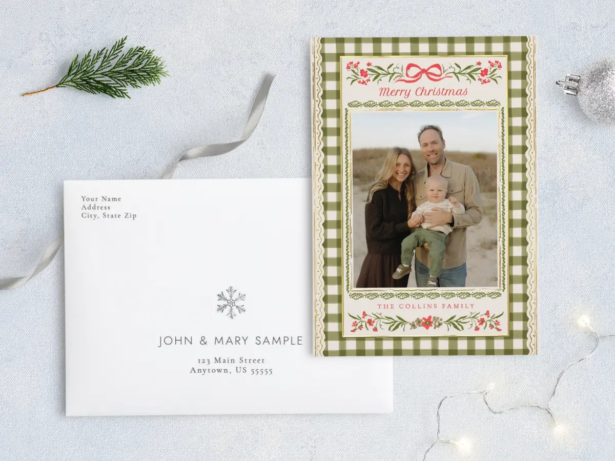 Front with Envelope Design