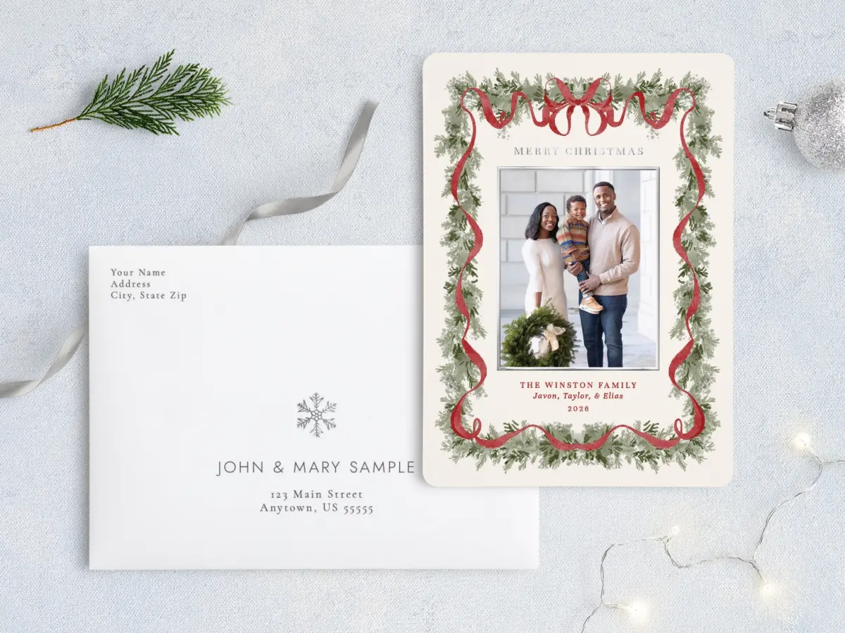 Front with Envelope Design