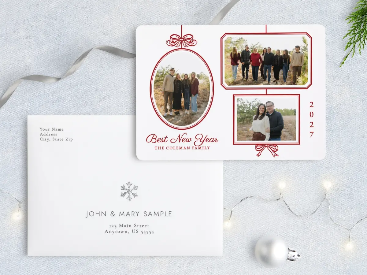 Front with Envelope Design