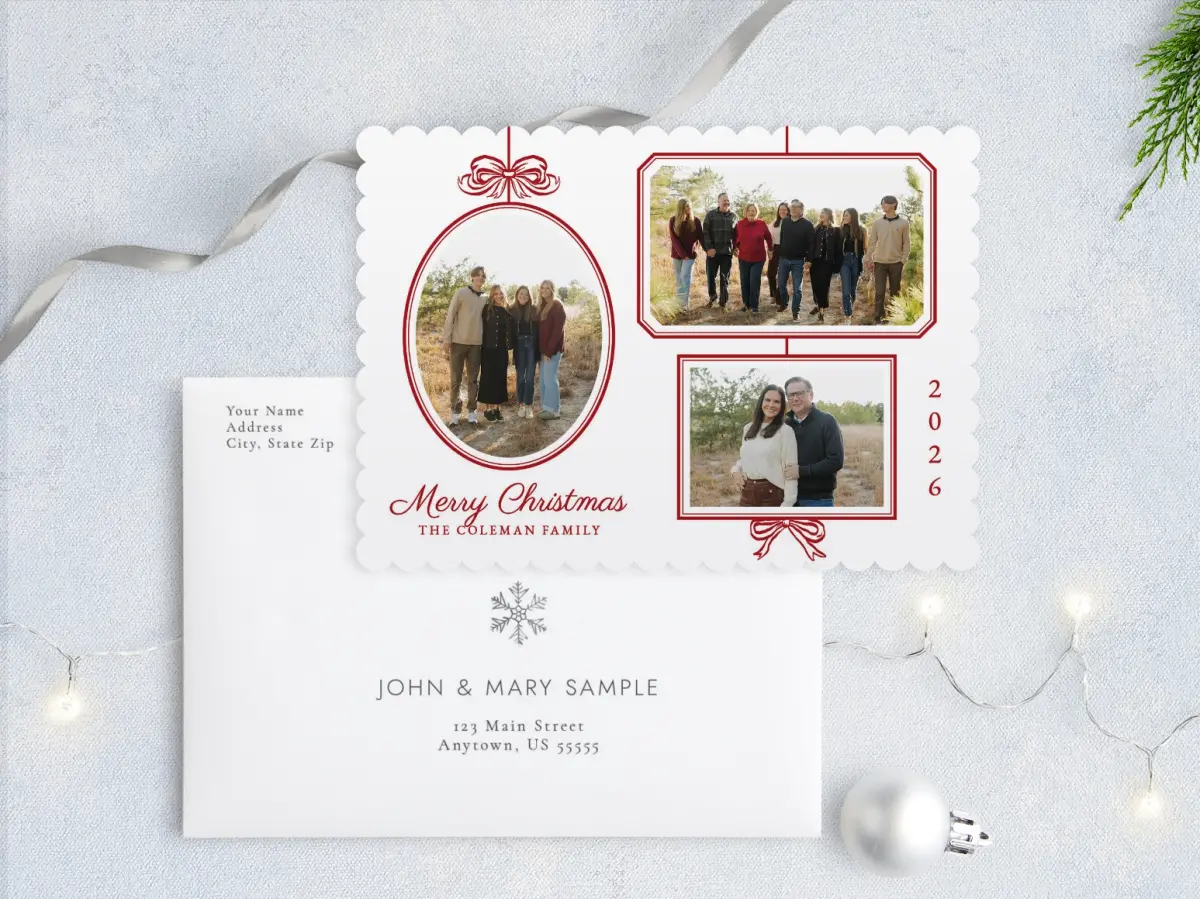 Front with Envelope Design
