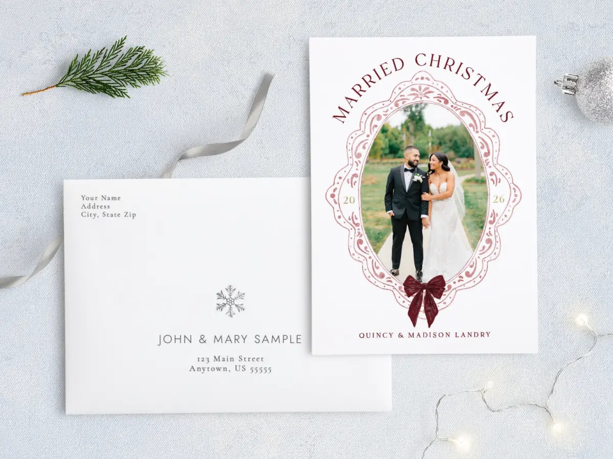 Front with Envelope Design