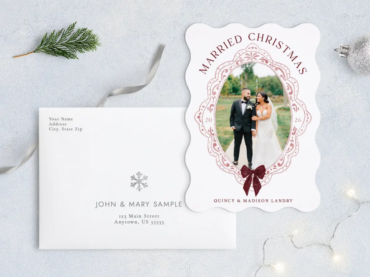 Front with Envelope Design