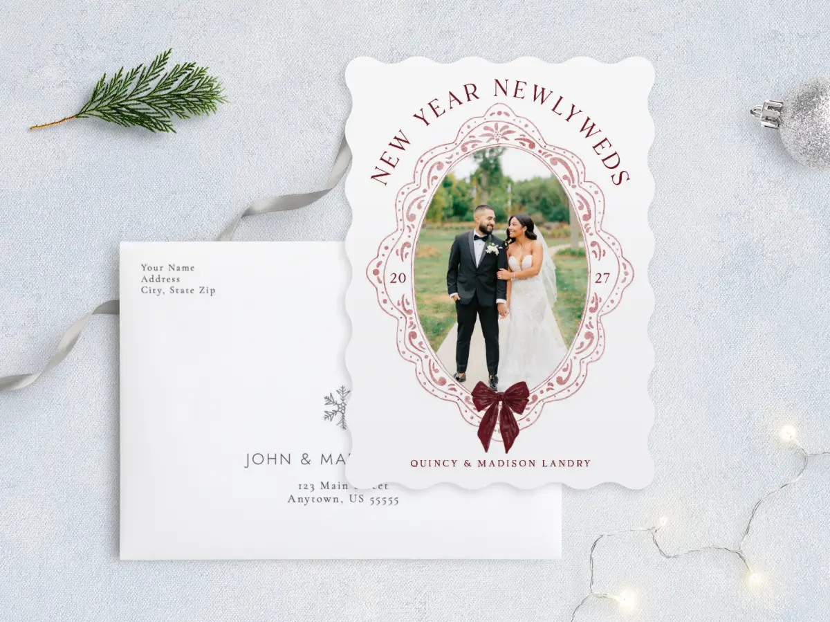 Front with Envelope Design