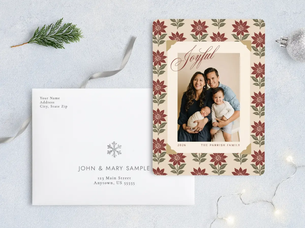 Front with Envelope Design