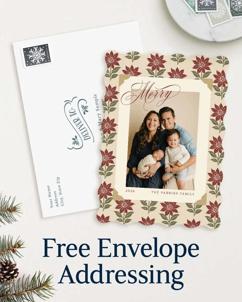 Wavy Christmas Cards