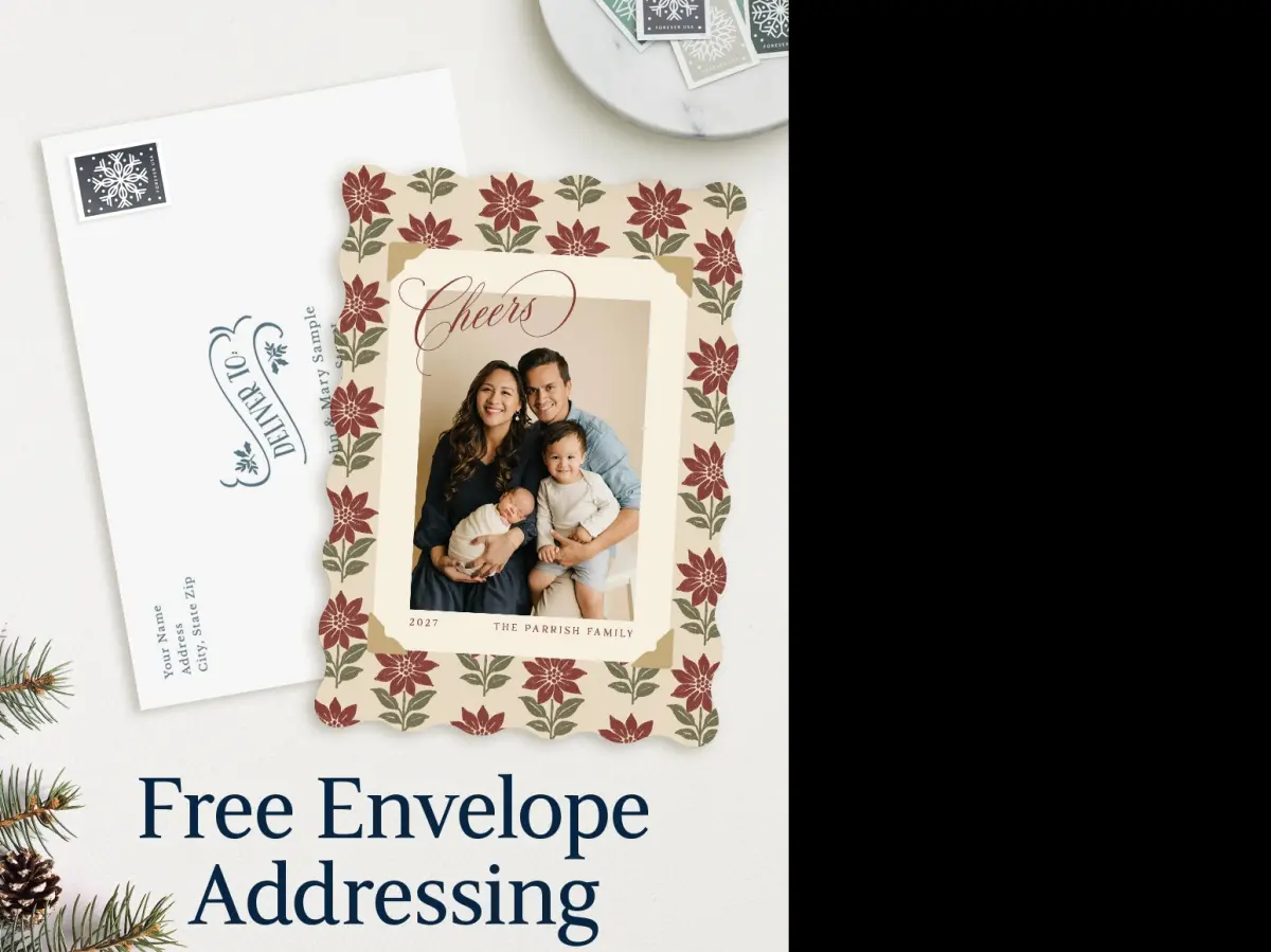 Wavy Christmas Cards