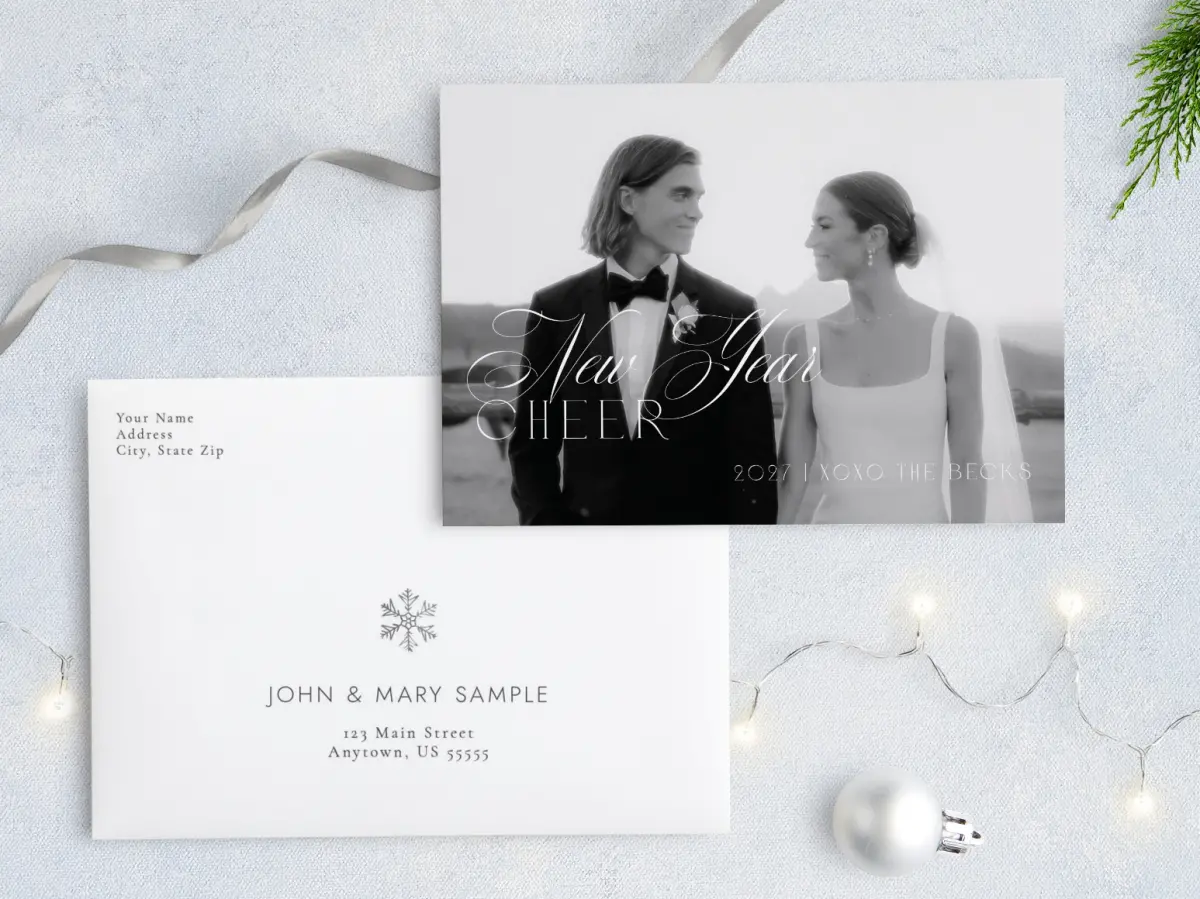 Front with Envelope Design