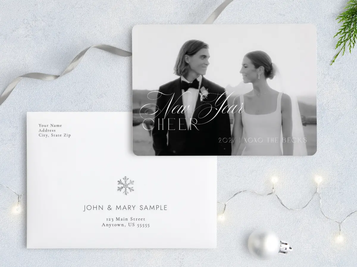 Front with Envelope Design