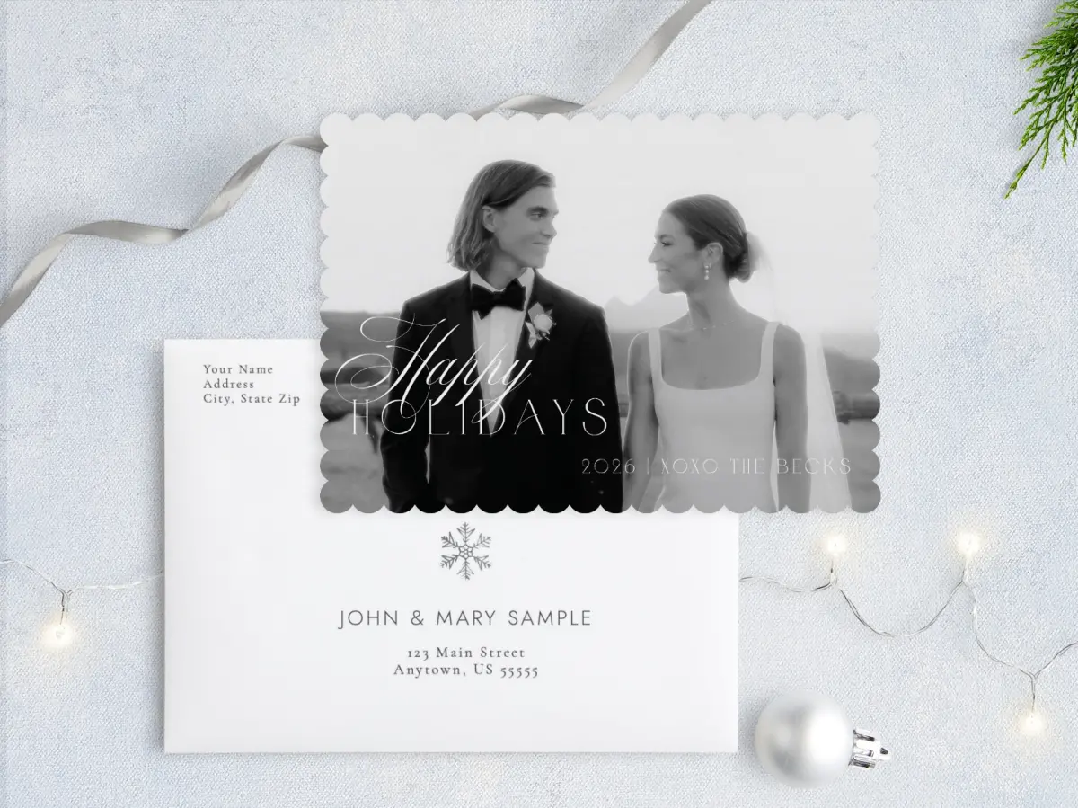 Front with Envelope Design