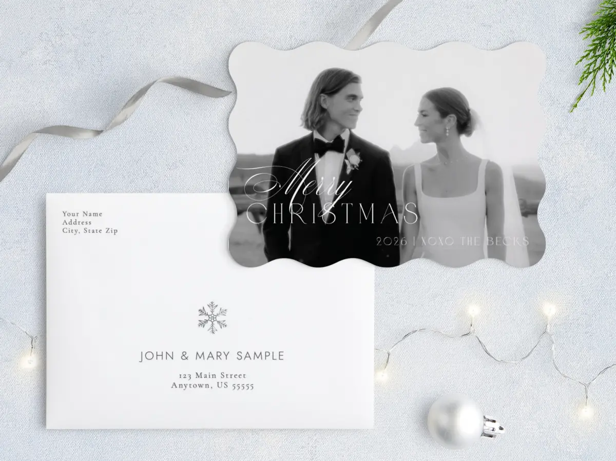 Front with Envelope Design
