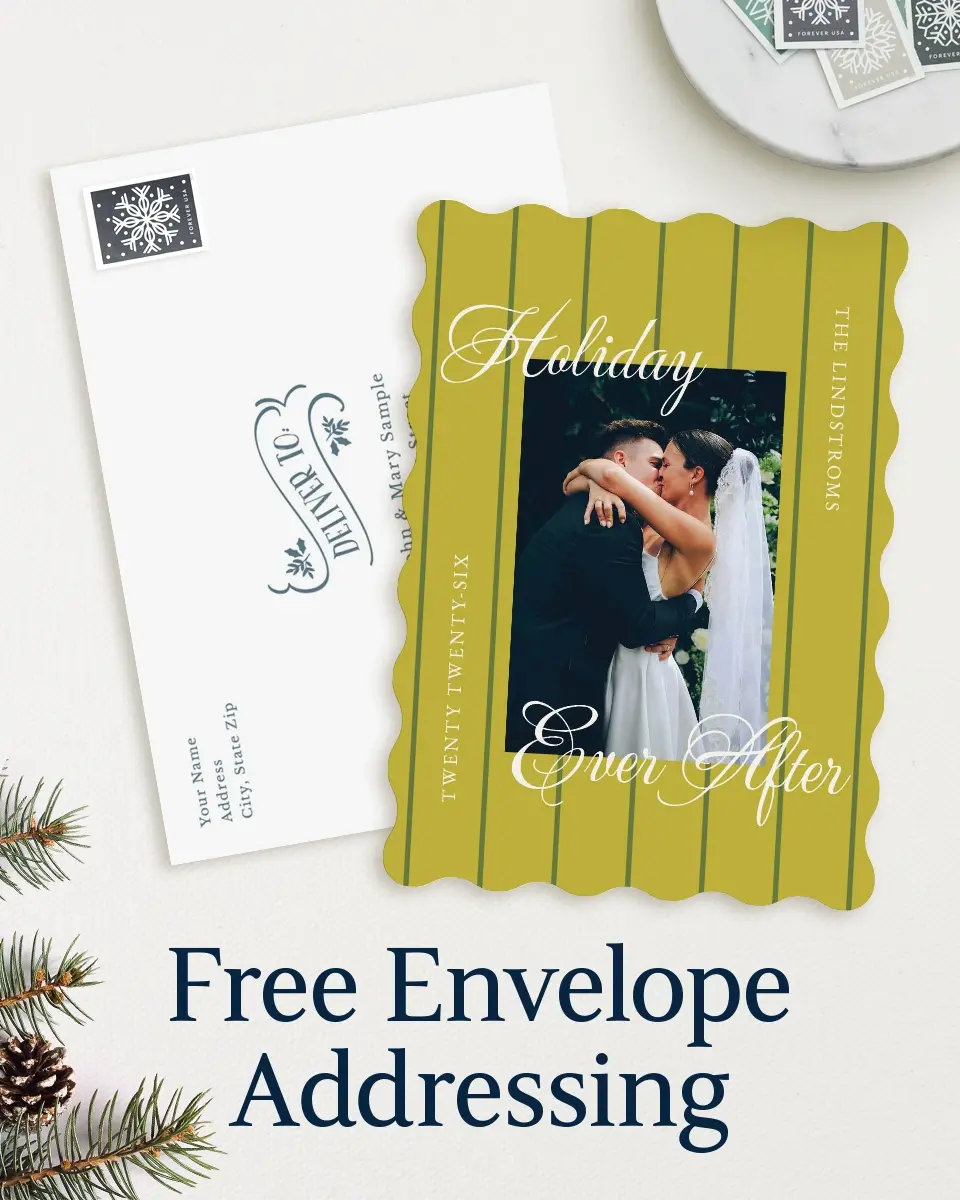 Wavy Christmas Cards