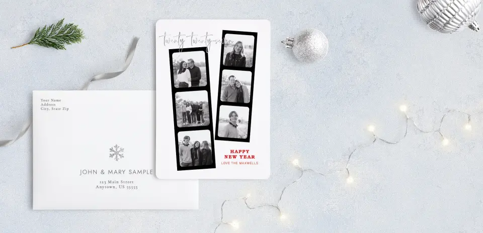 Front with Envelope Design