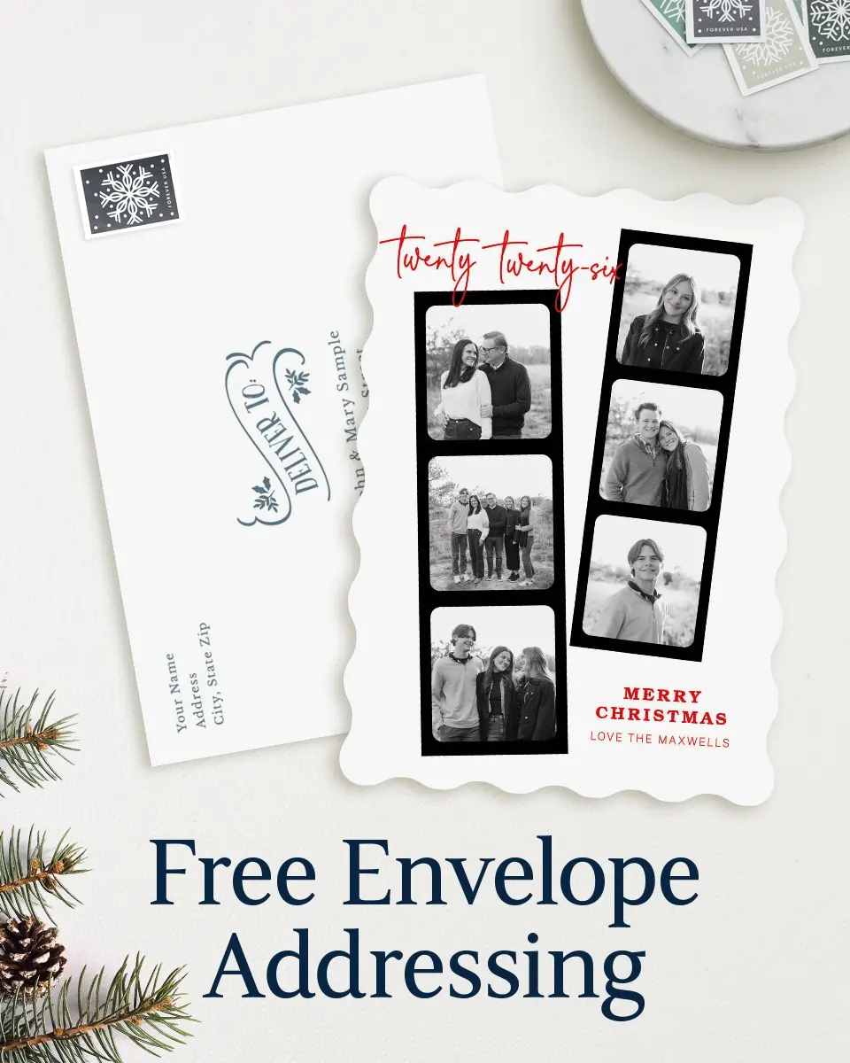 Wavy Christmas Cards