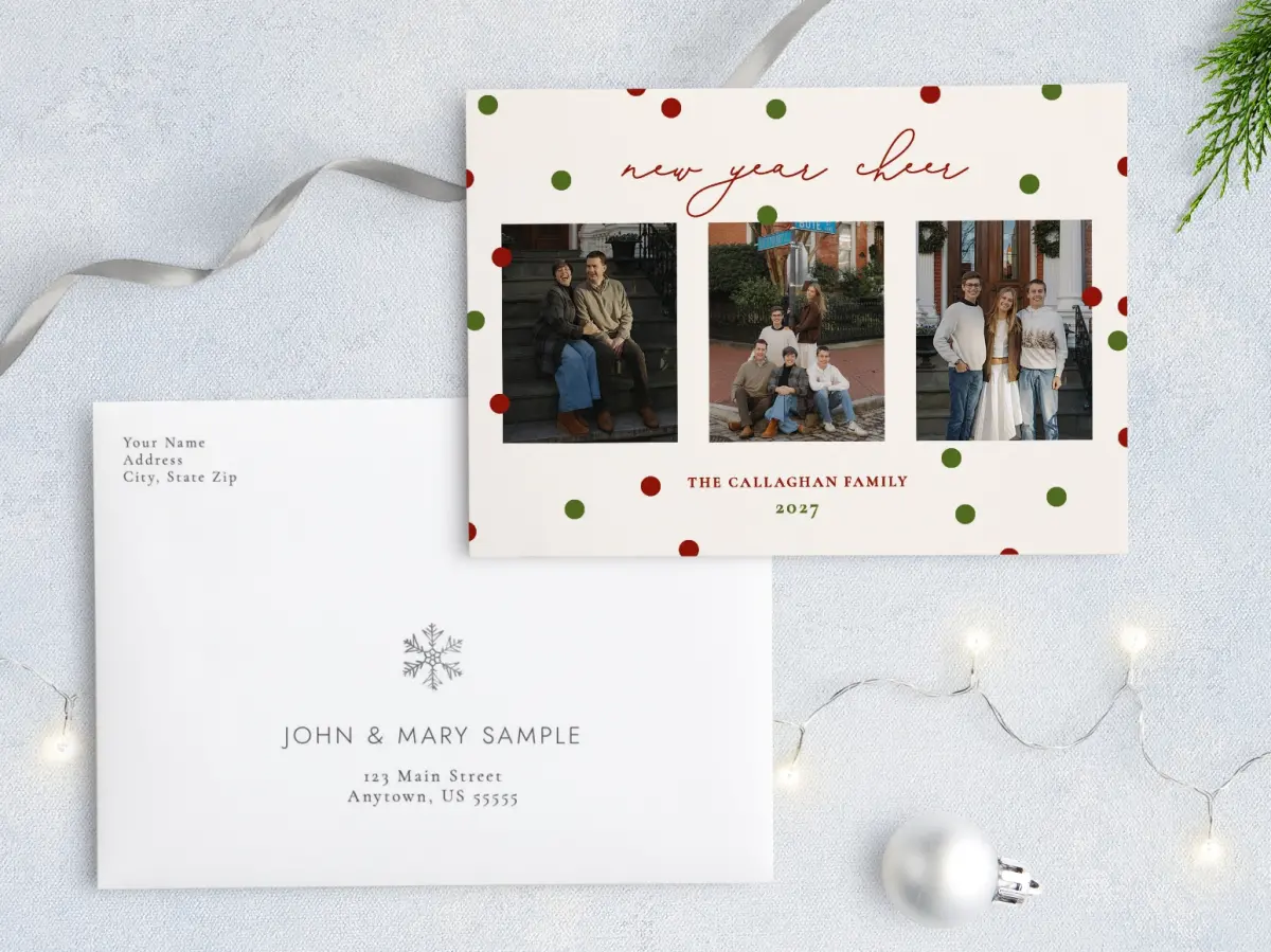 Front with Envelope Design