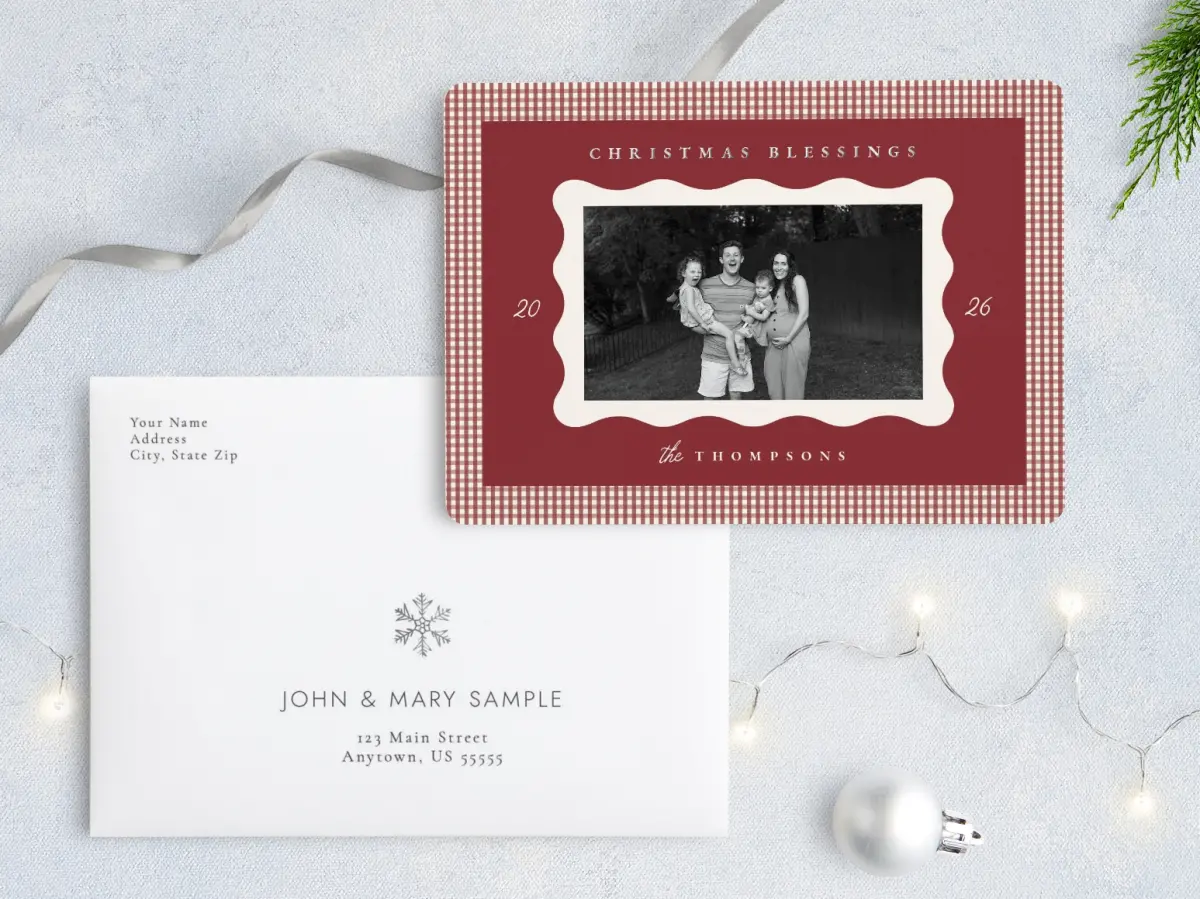 Front with Envelope Design