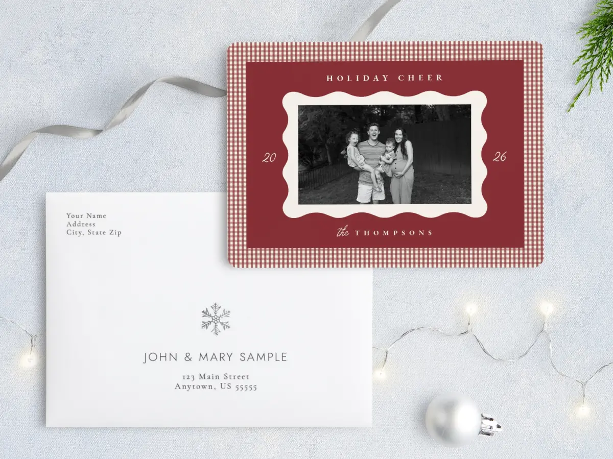 Front with Envelope Design