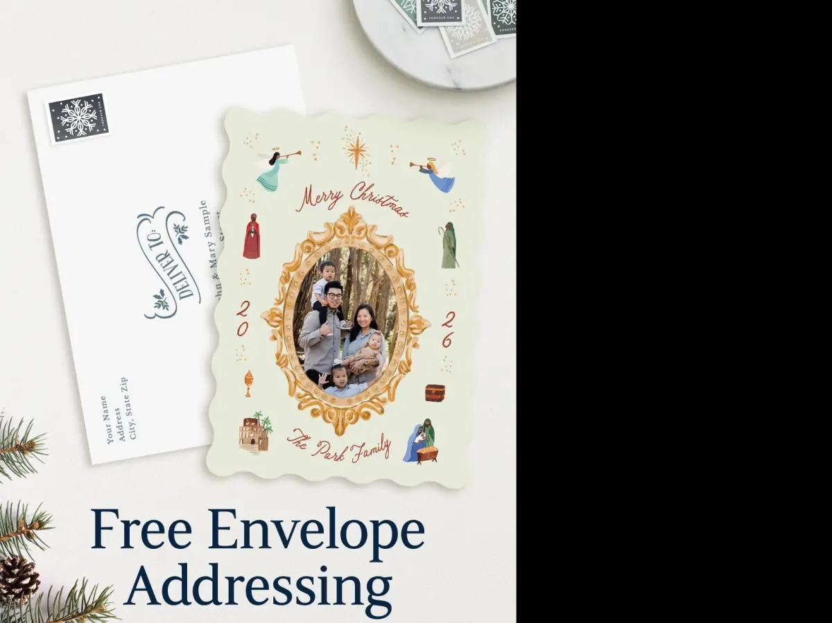 Wavy Christmas Cards