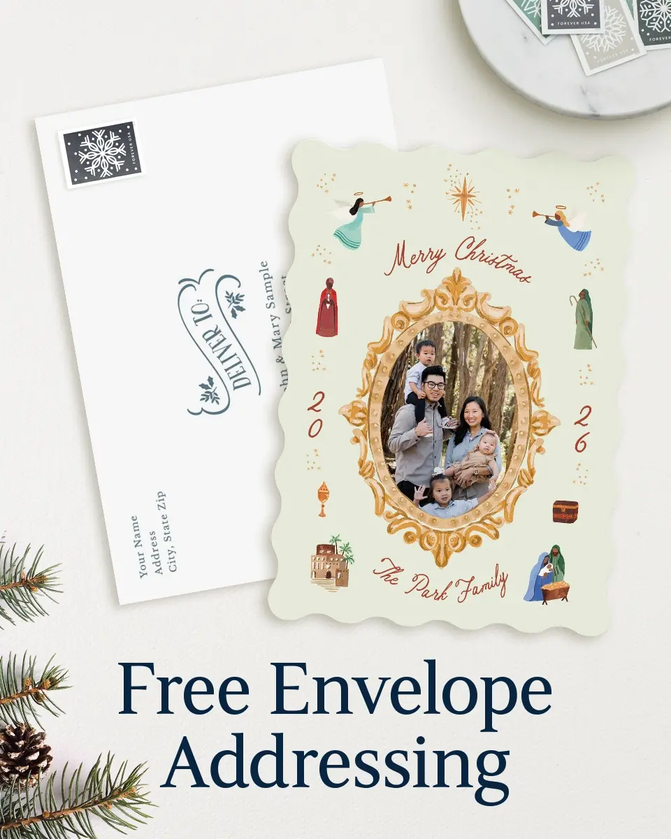 Wavy Christmas Cards