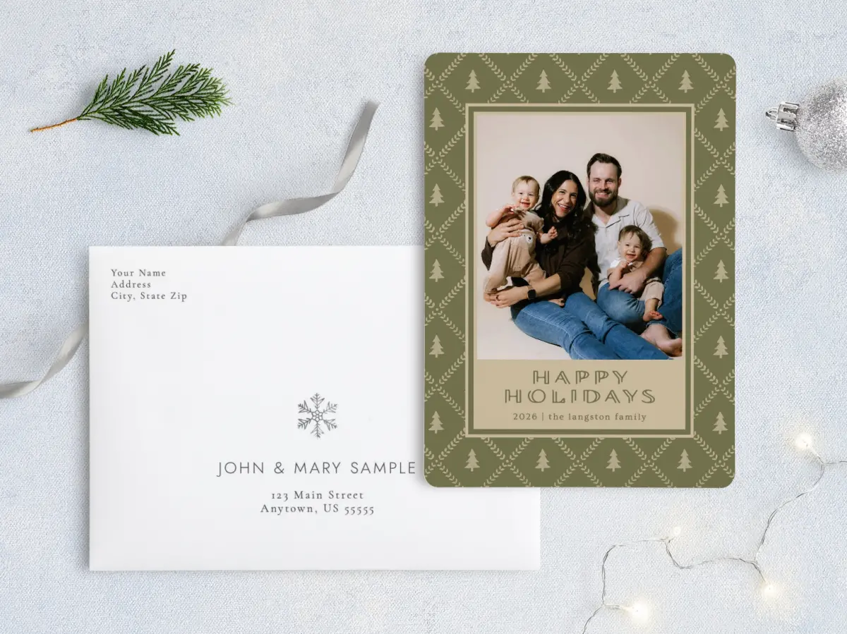 Front with Envelope Design