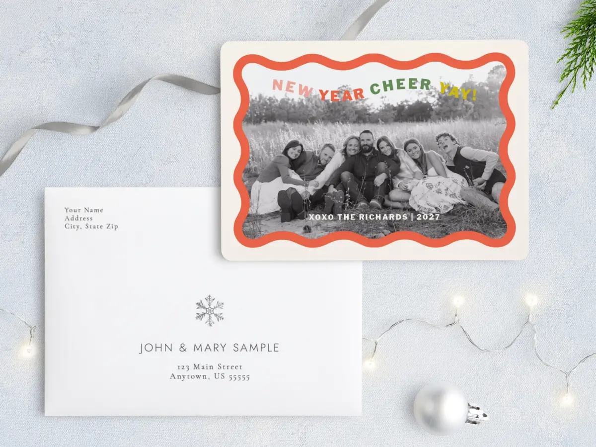 Front with Envelope Design