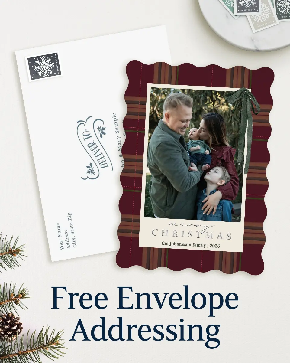 Wavy Christmas Cards