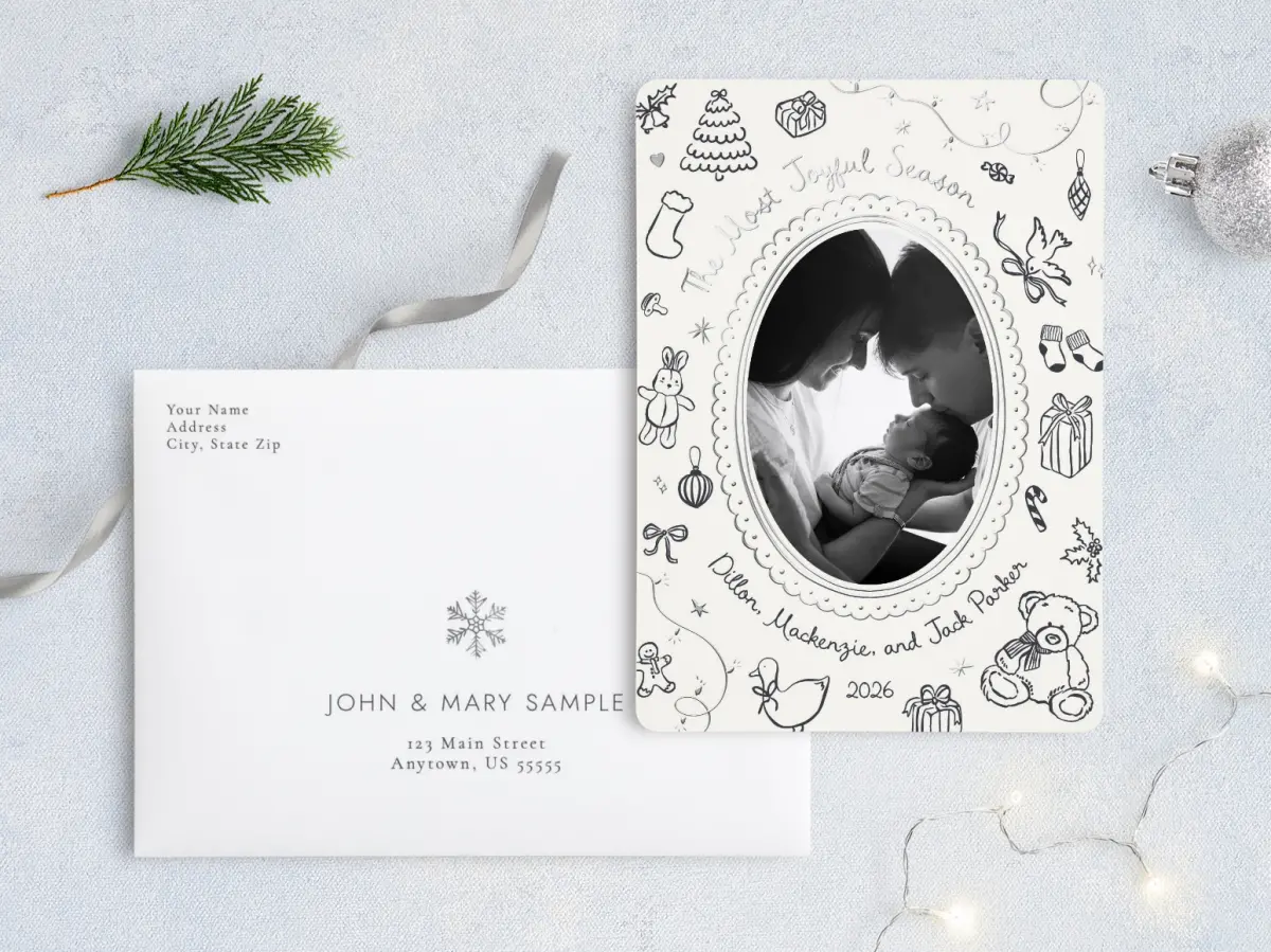 Front with Envelope Design