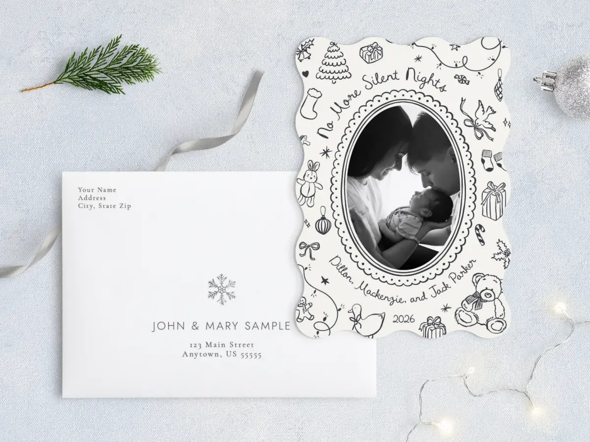 Front with Envelope Design