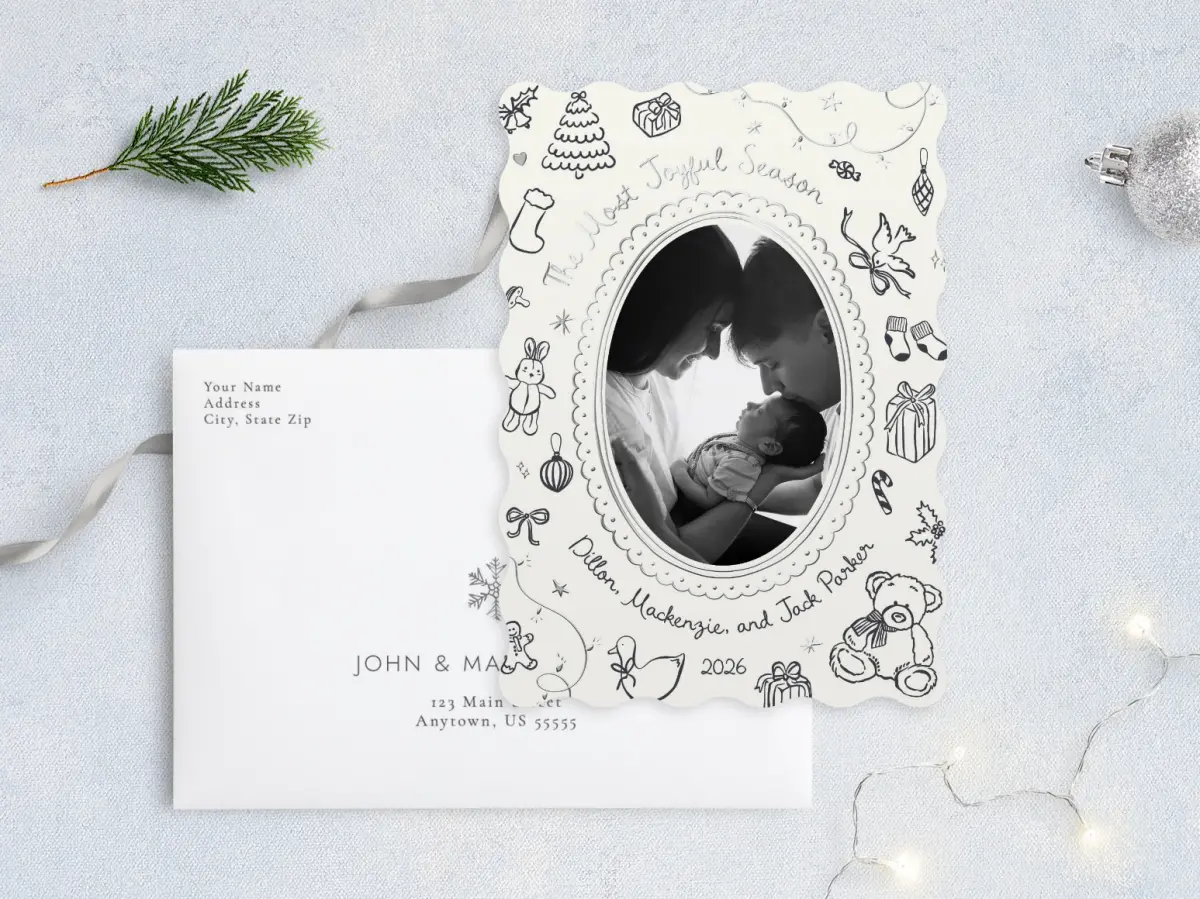 Front with Envelope Design