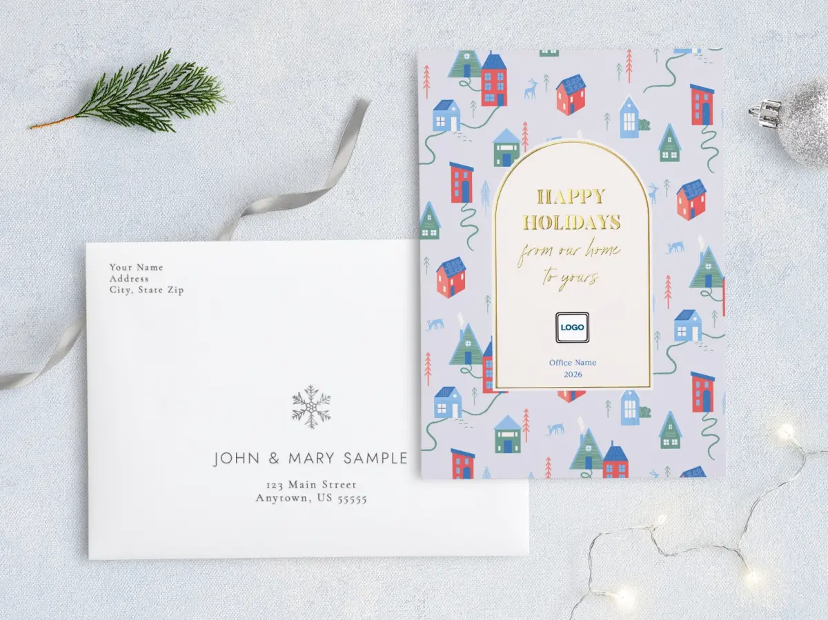 Front with Envelope Design