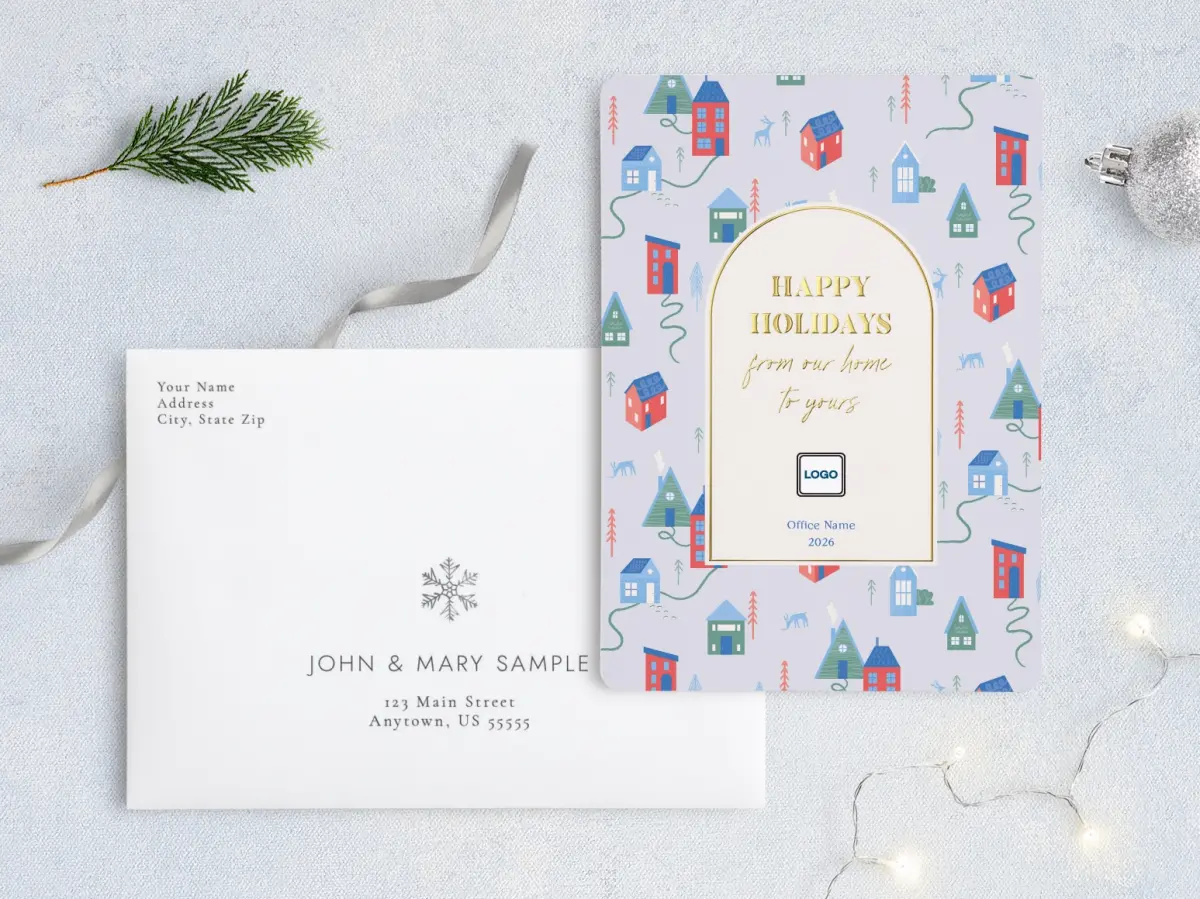 Front with Envelope Design