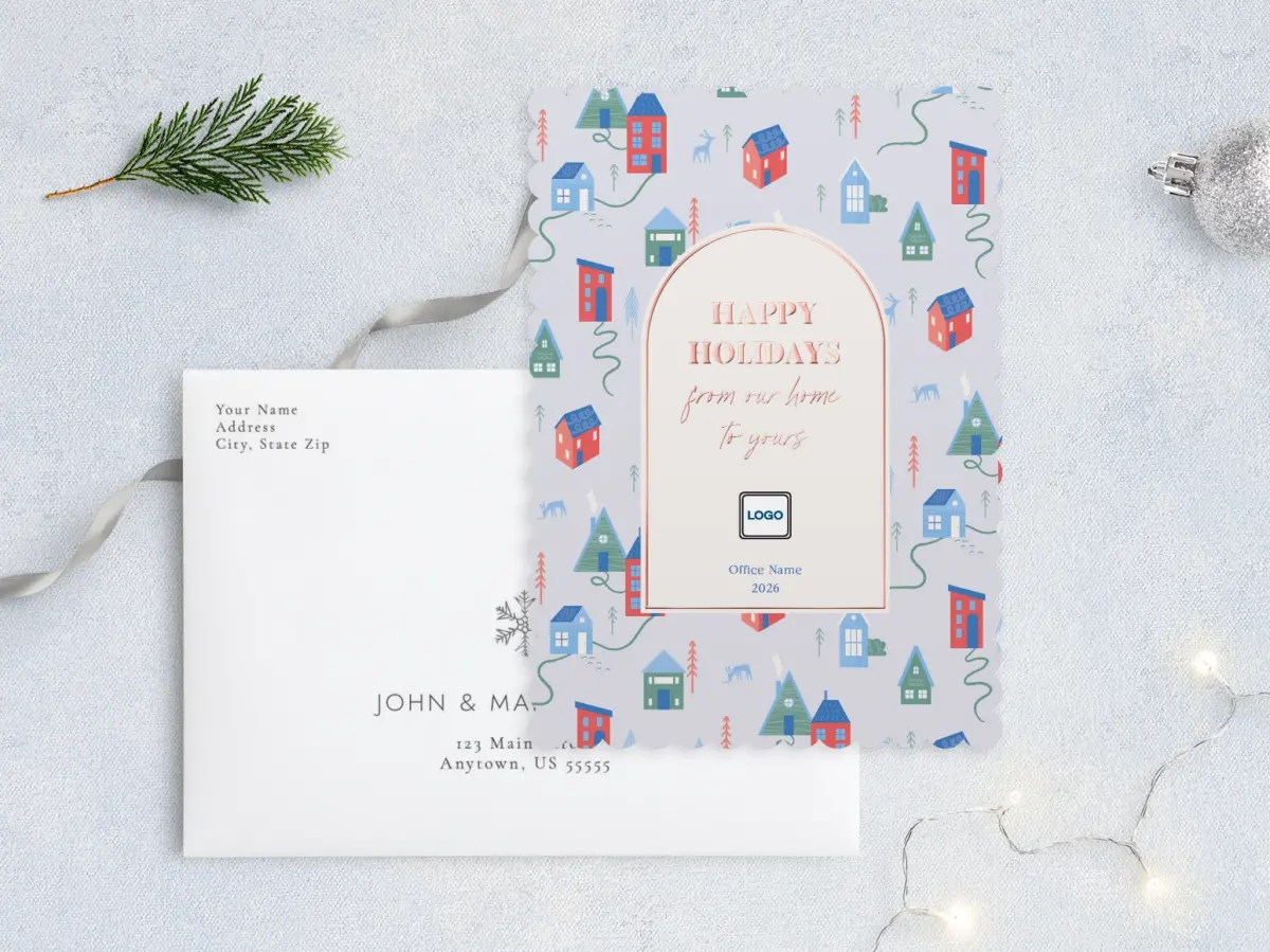 Front with Envelope Design