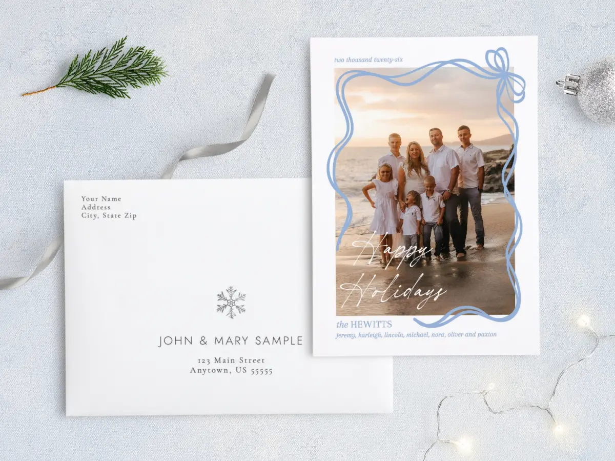 Front with Envelope Design