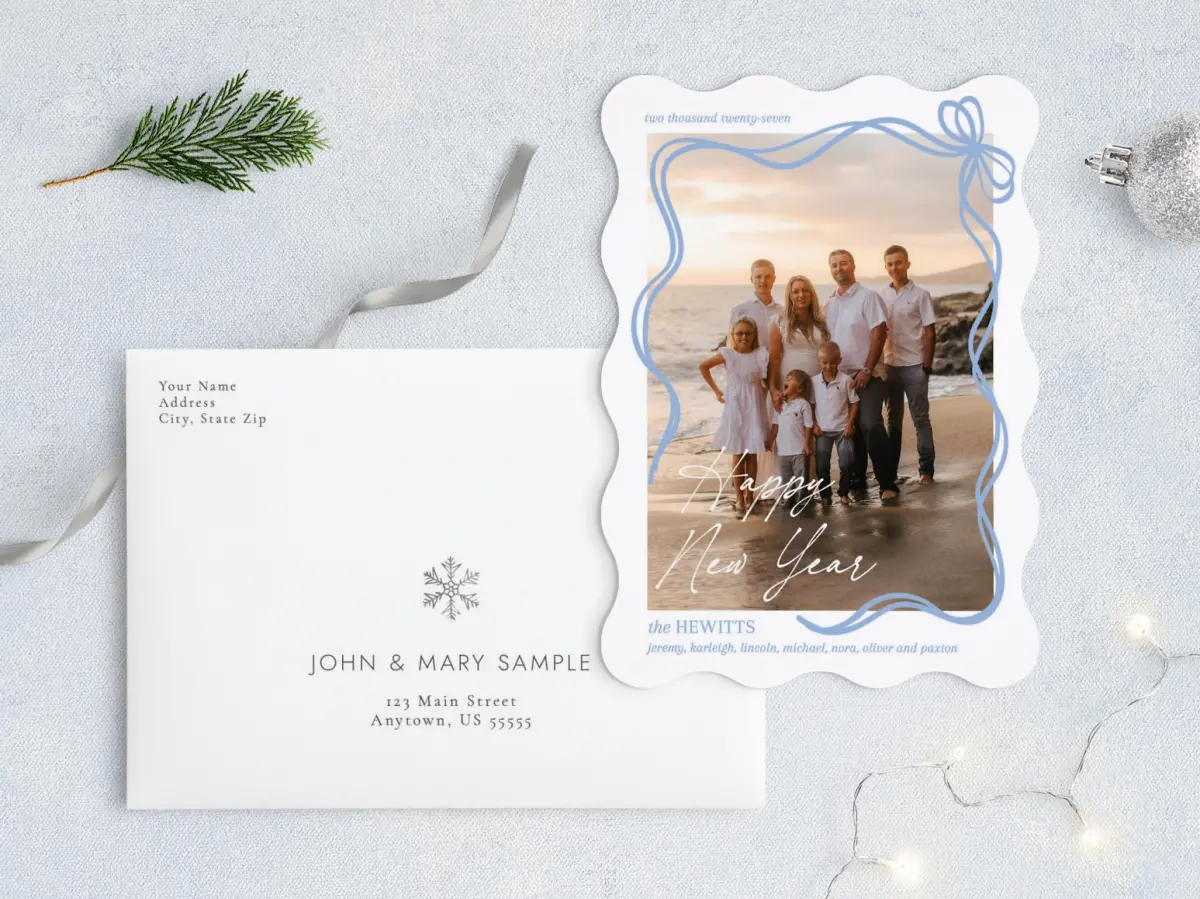 Front with Envelope Design