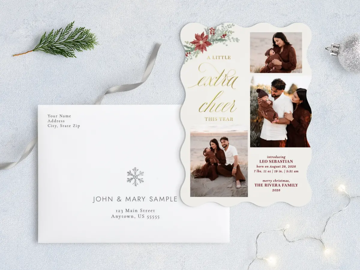 Front with Envelope Design