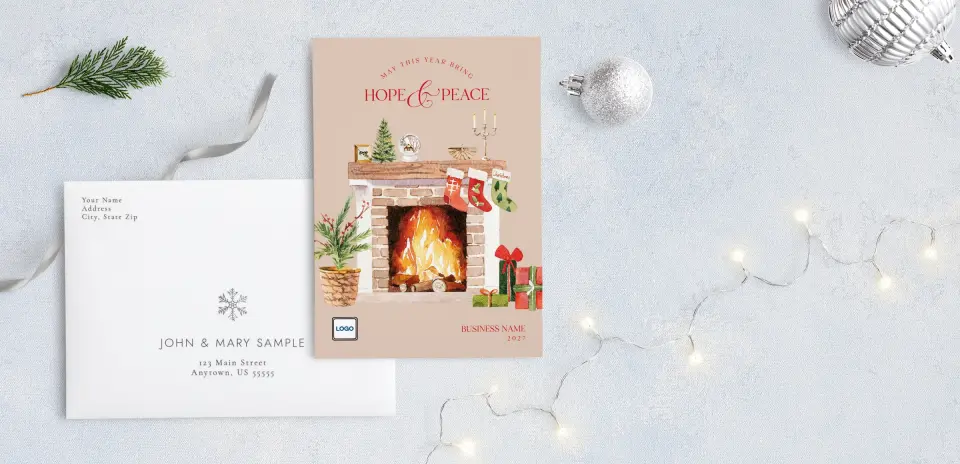Front with Envelope Design