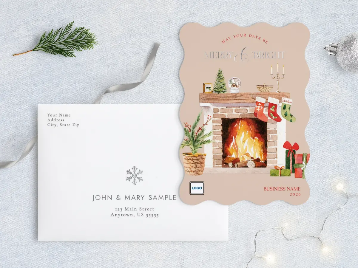 Front with Envelope Design