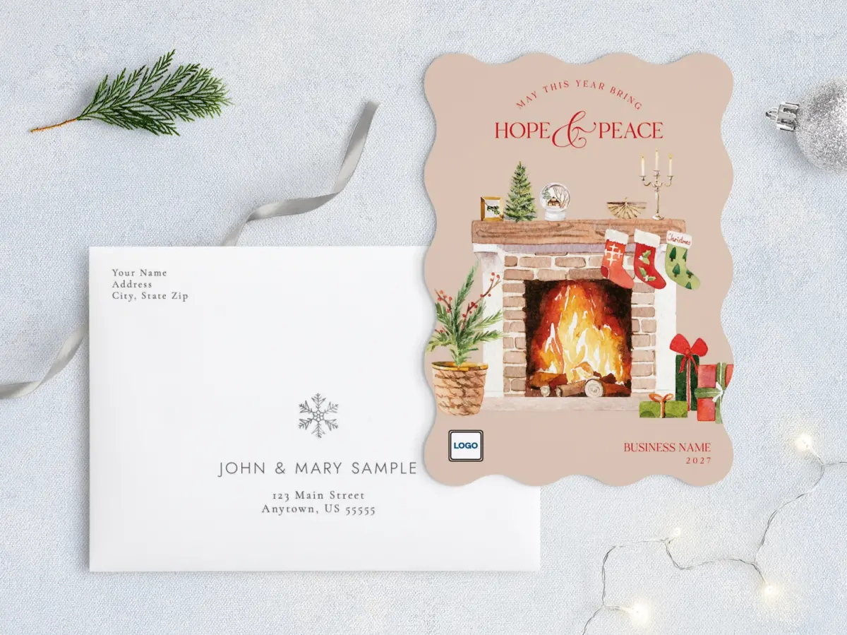 Front with Envelope Design