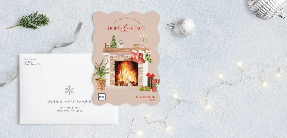 Front with Envelope Design