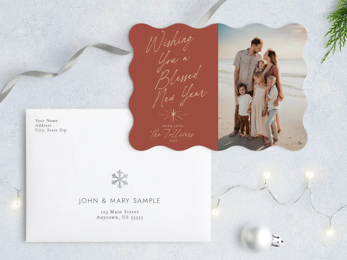 Front with Envelope Design