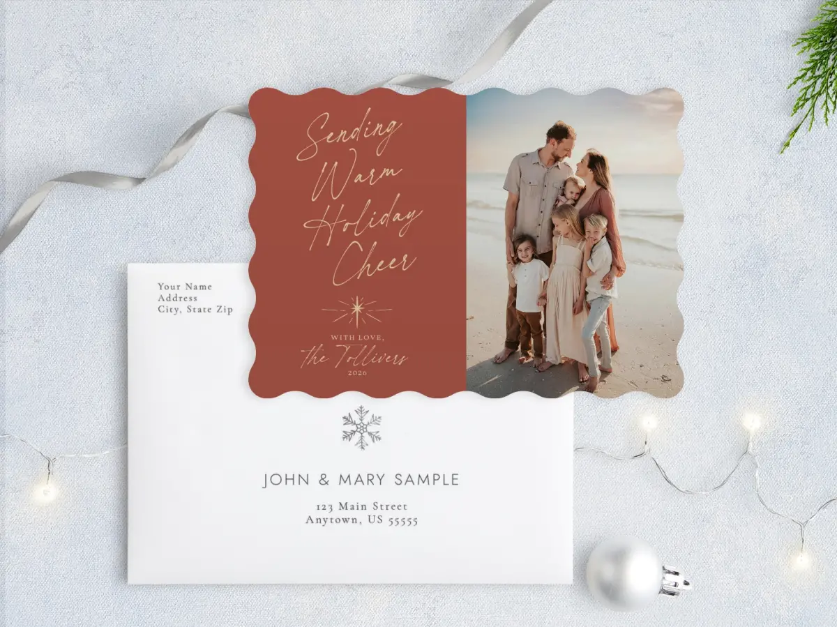Front with Envelope Design