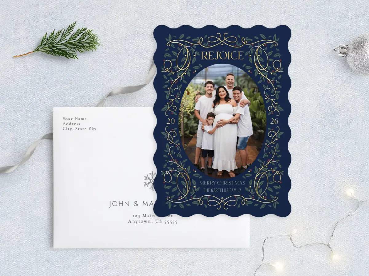Front with Envelope Design