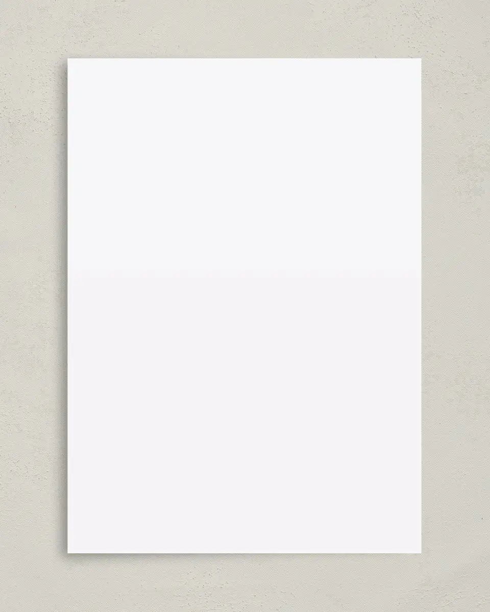 This is a 5" x 7" Christmas Card called Reverent Botanical Frame printed in full color on Premium Smooth paper