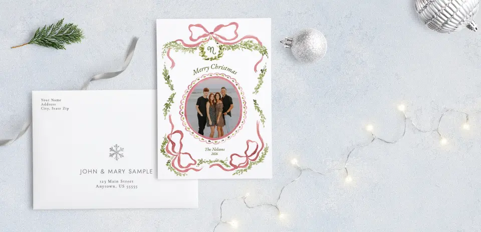 Front with Envelope Design