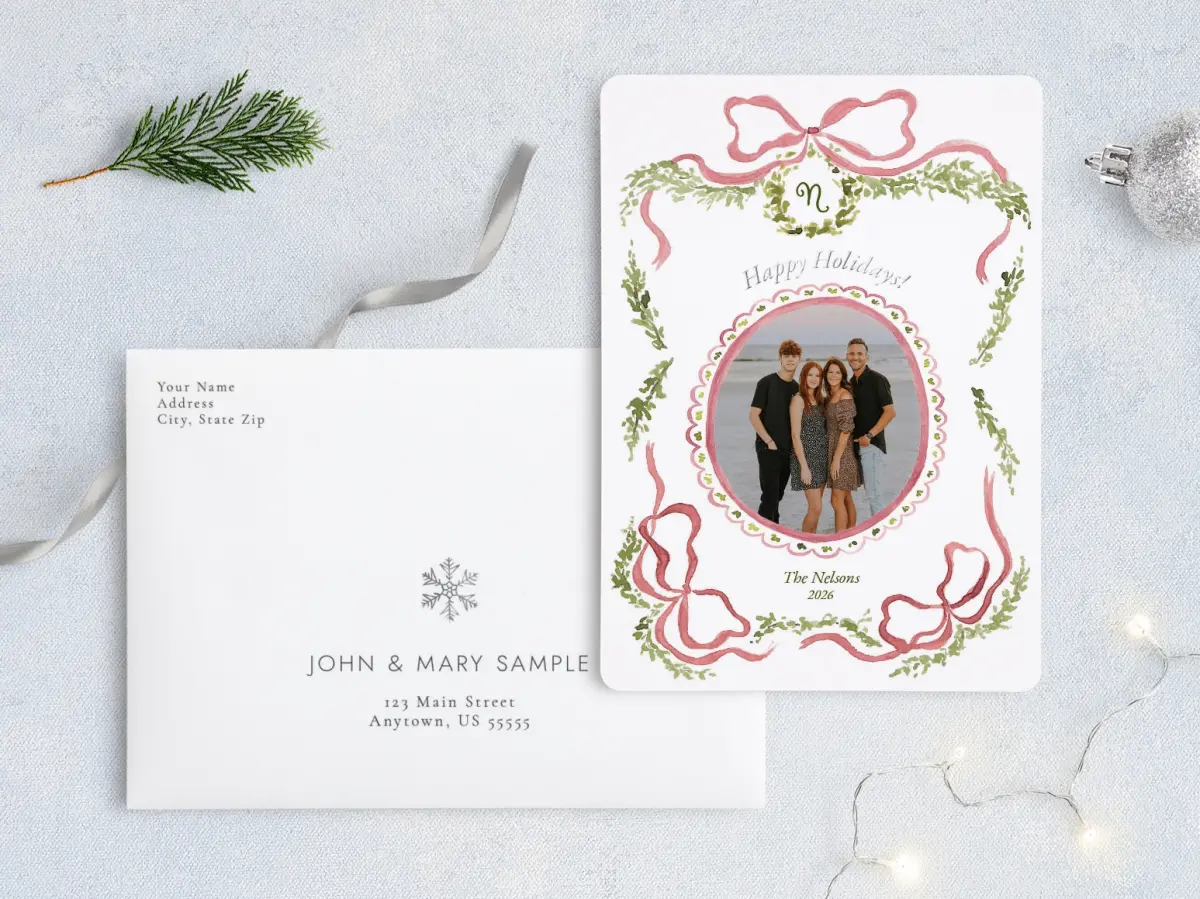 Front with Envelope Design