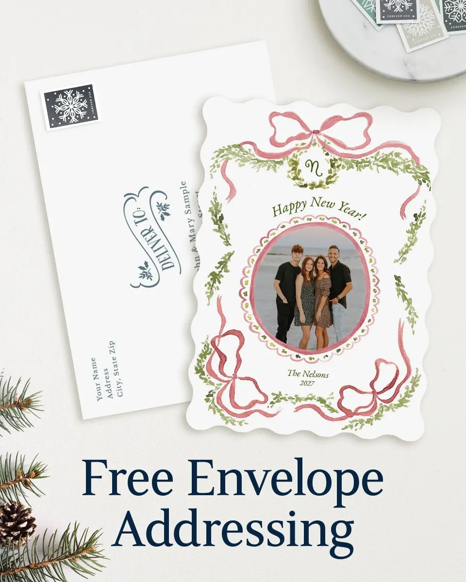 Wavy Christmas Cards
