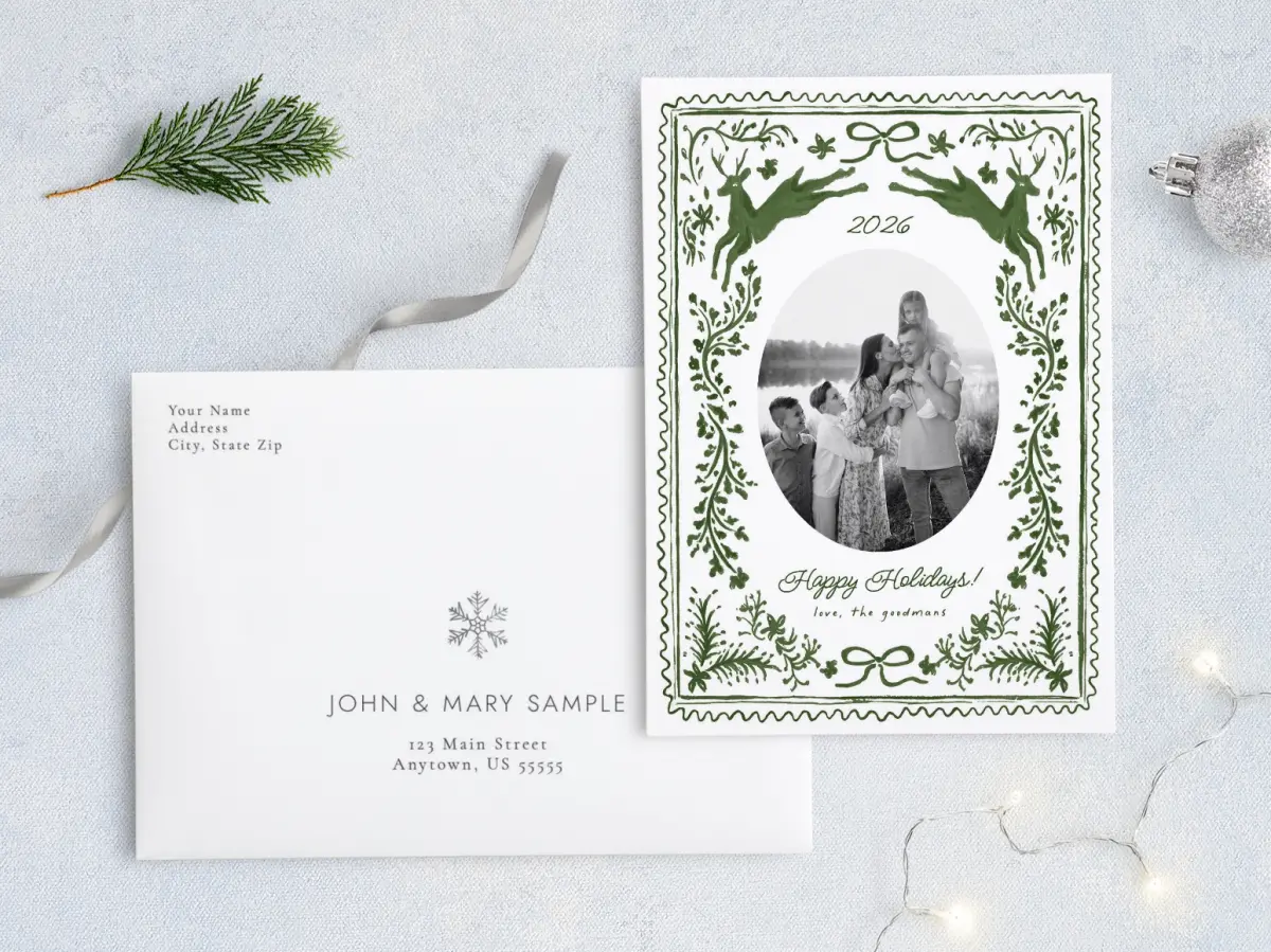 Front with Envelope Design