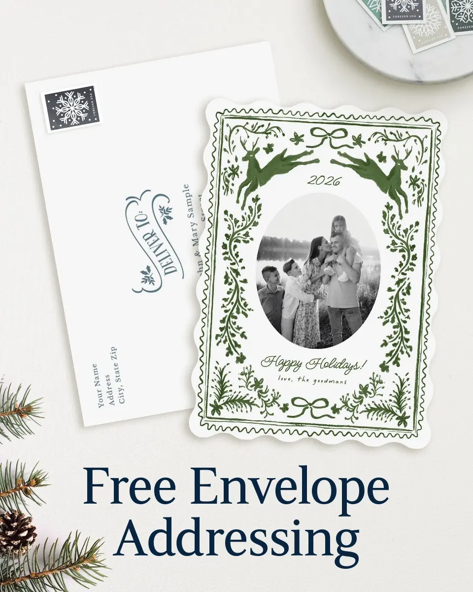 Wavy Christmas Cards