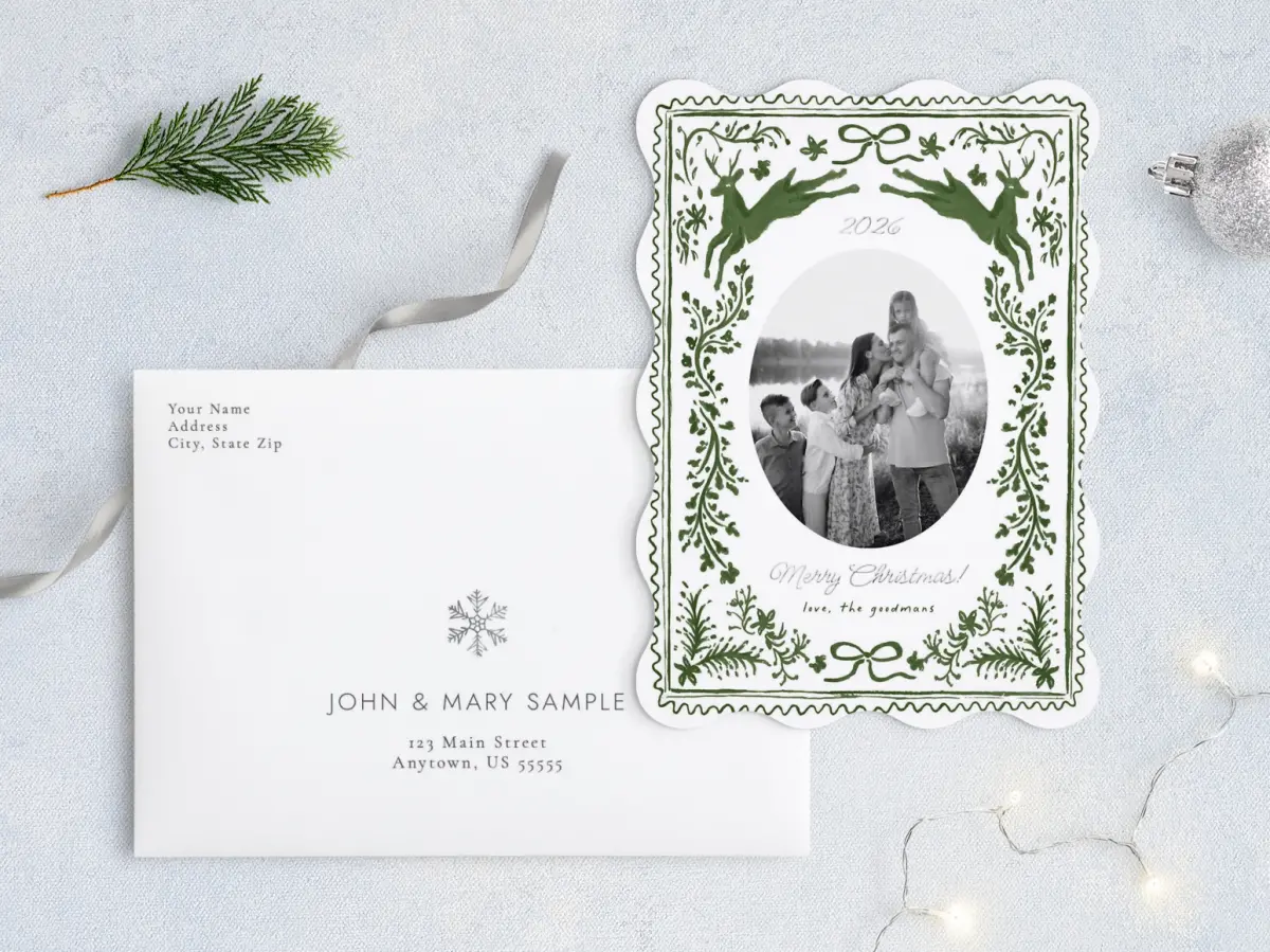 Front with Envelope Design