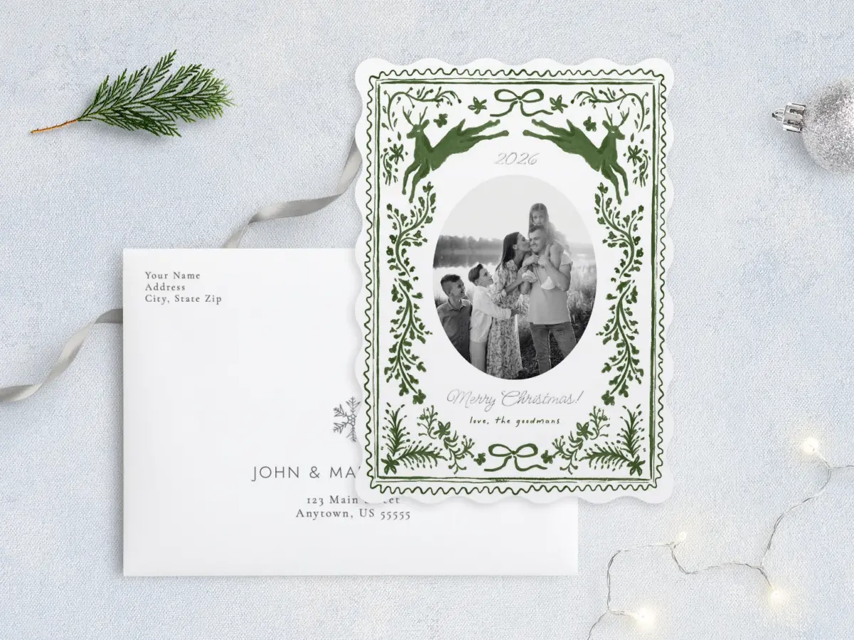 Front with Envelope Design